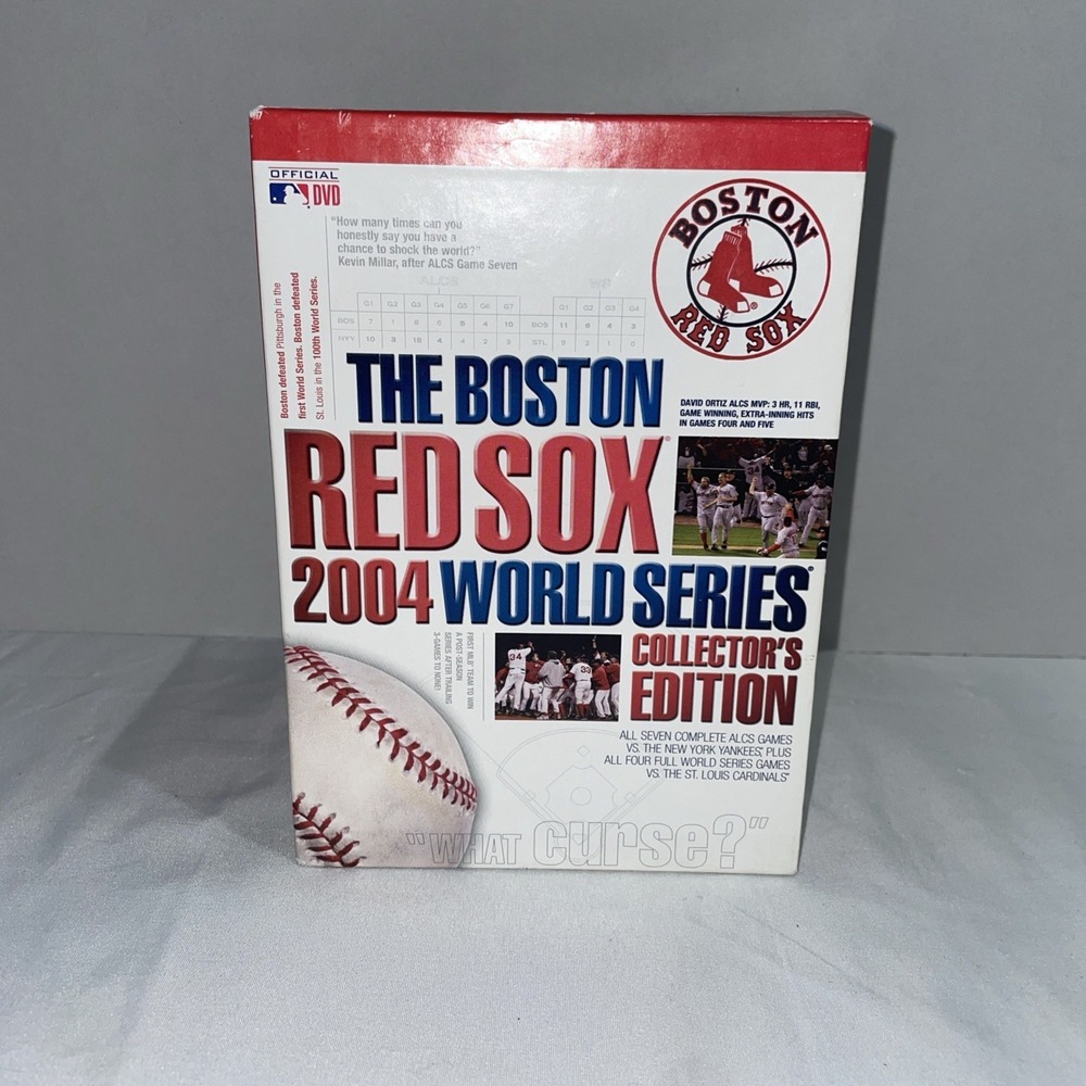 Boston Red Sox 2004 World Series Collector's Edition DVD Set 12-Disc ALCS MLB